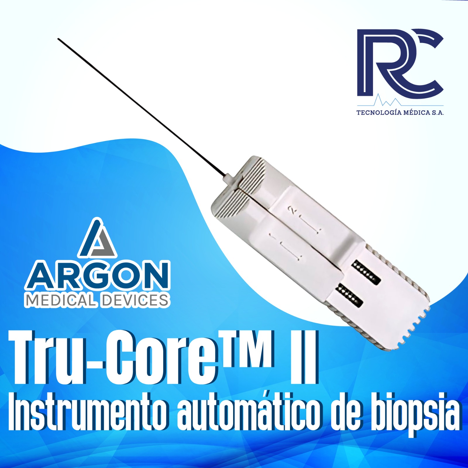 Dispositivo Tru-Core™ II (Biopsia Automática)